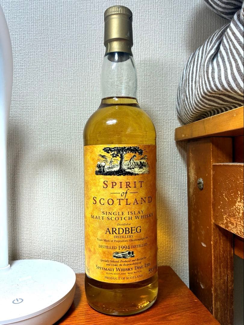 『ビンテージ』アードベッグ10年　GM 社1994年蒸留55.8%