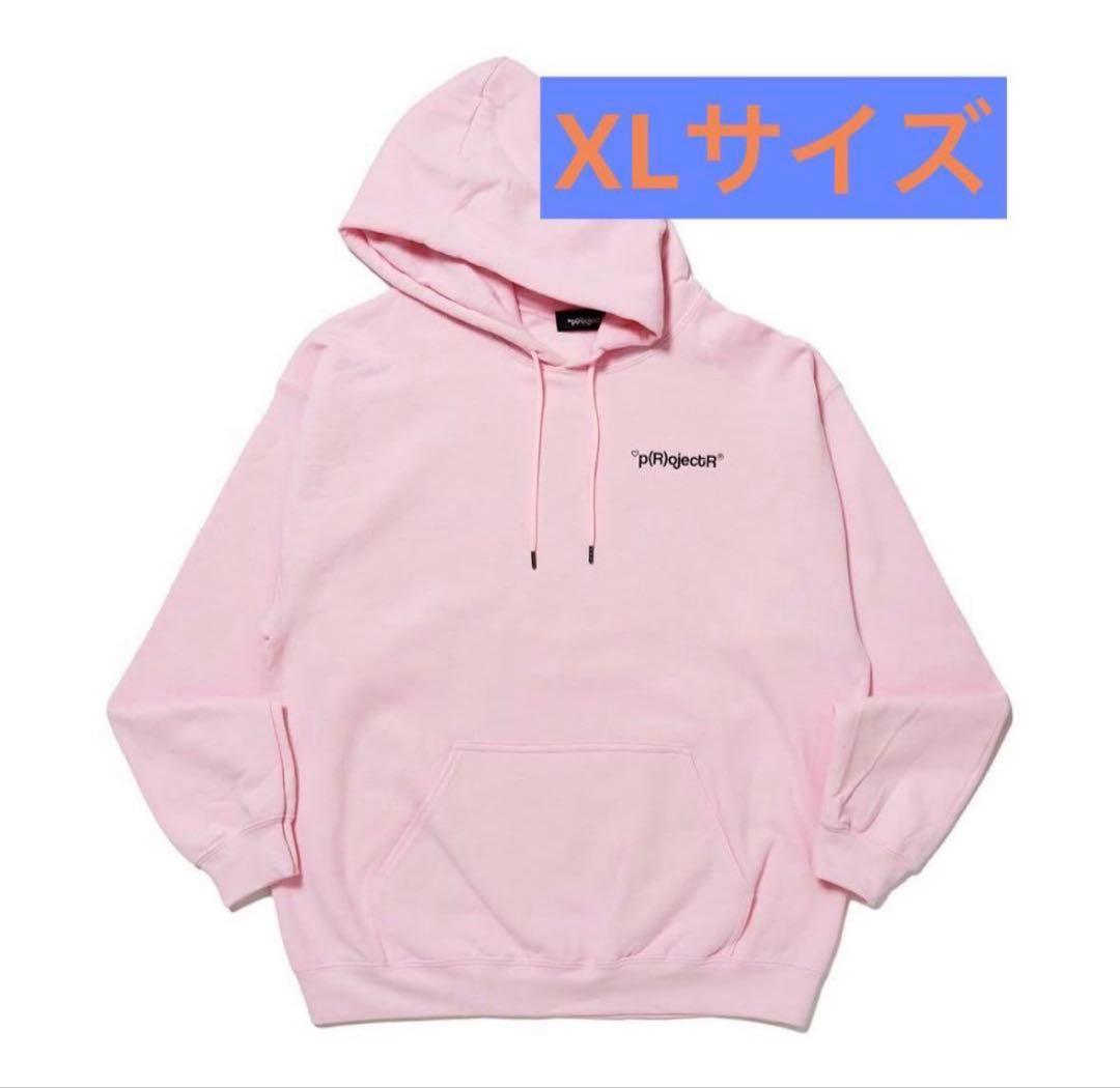 *p(R)ojectR®︎ Heart Logo Hoodie ランペ　XLサイズ