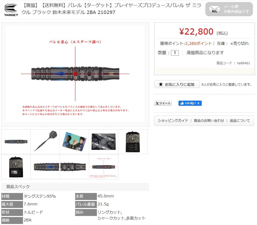 超美品　レア物　定価22800　ターゲット　プレイヤーズプロデュースザ ミラクル