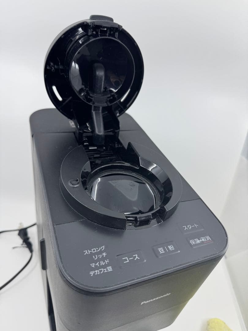 パナソニック コーヒーメーカー 全自動 ミル付き ブラック NC-A58-K