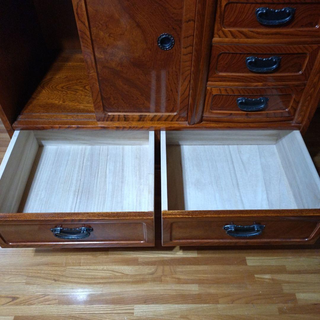 [美品/欠損なし]半軒　茶箪笥　柿棚(下部)※上部同時購入要