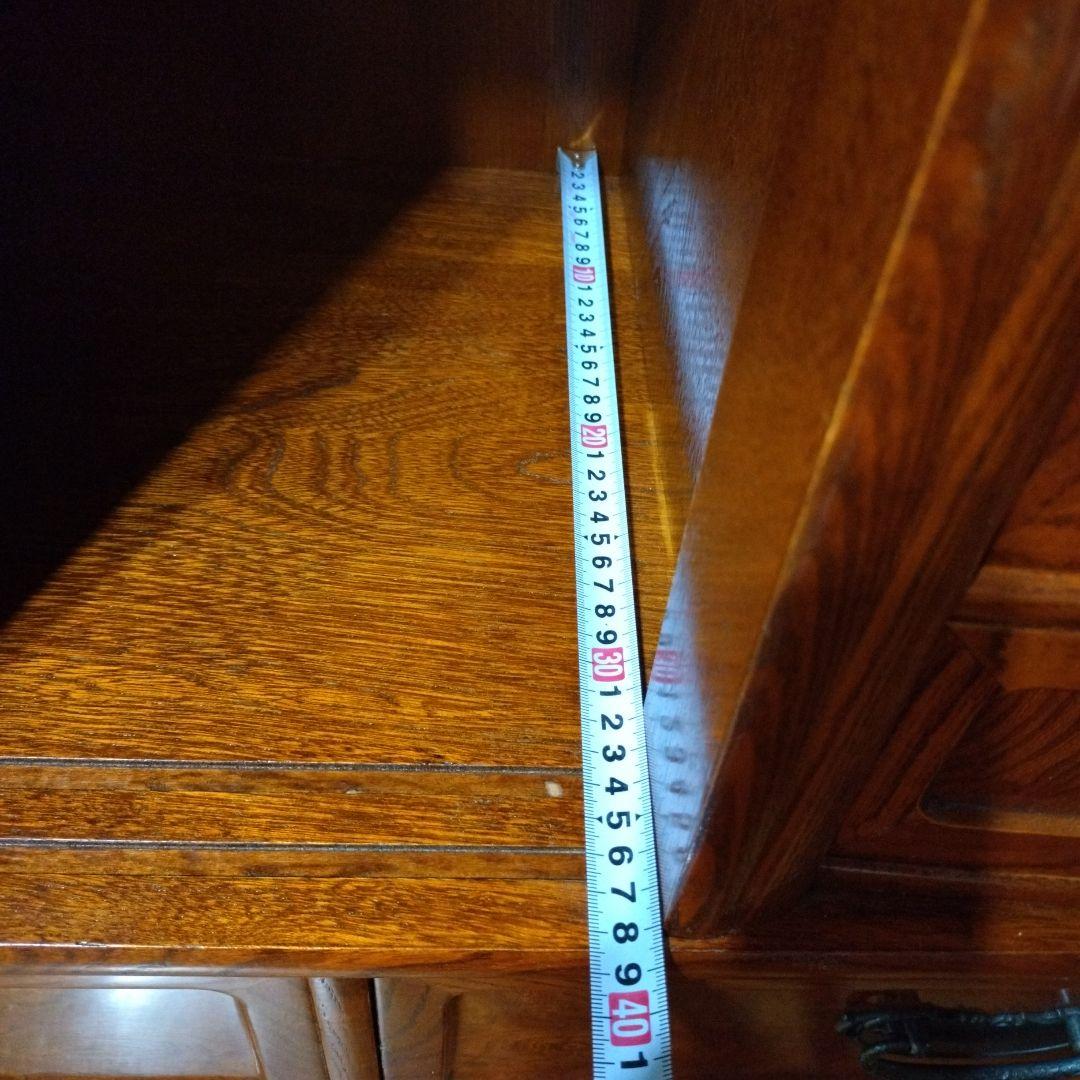 [美品/欠損なし]半軒　茶箪笥　柿棚(下部)※上部同時購入要