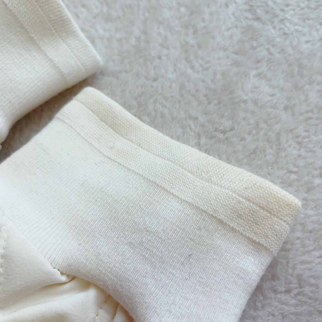 パーリーゲイツ　星柄　キルト 中綿 コート ジャケット 白　ホワイト