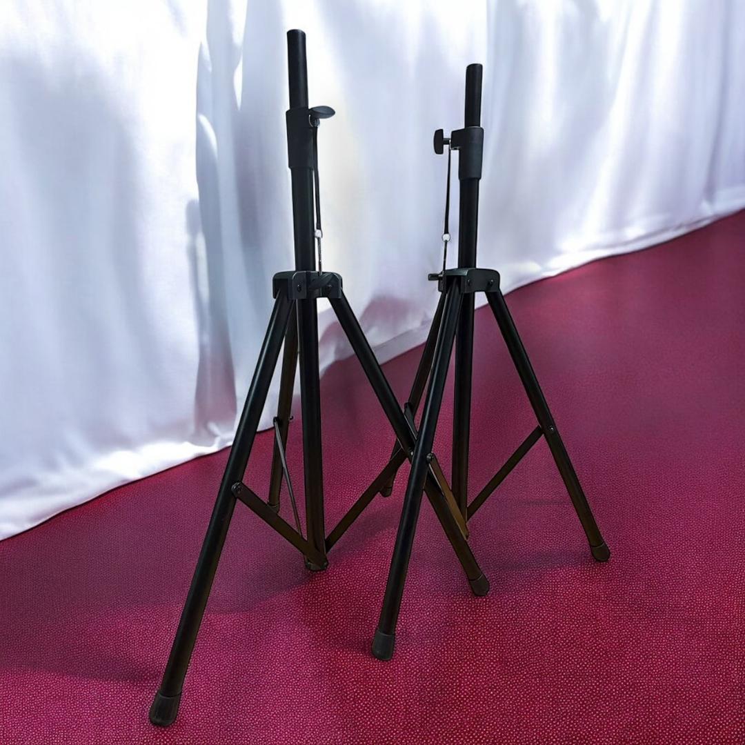 ☆送料無料 美品 三脚 スピーカースタンド 2本 PAスピーカー