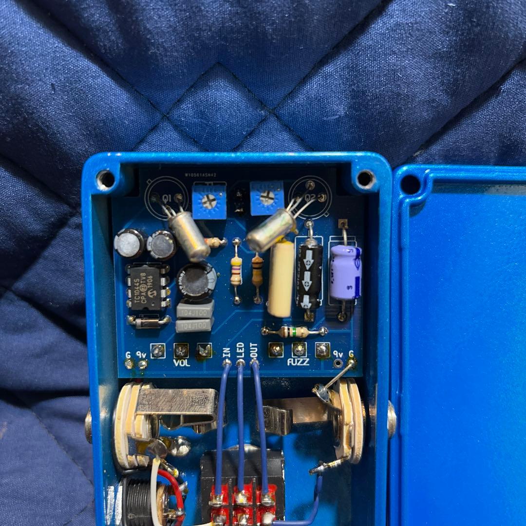 acidtone buzz face blue flower ゲルマニウムファズ