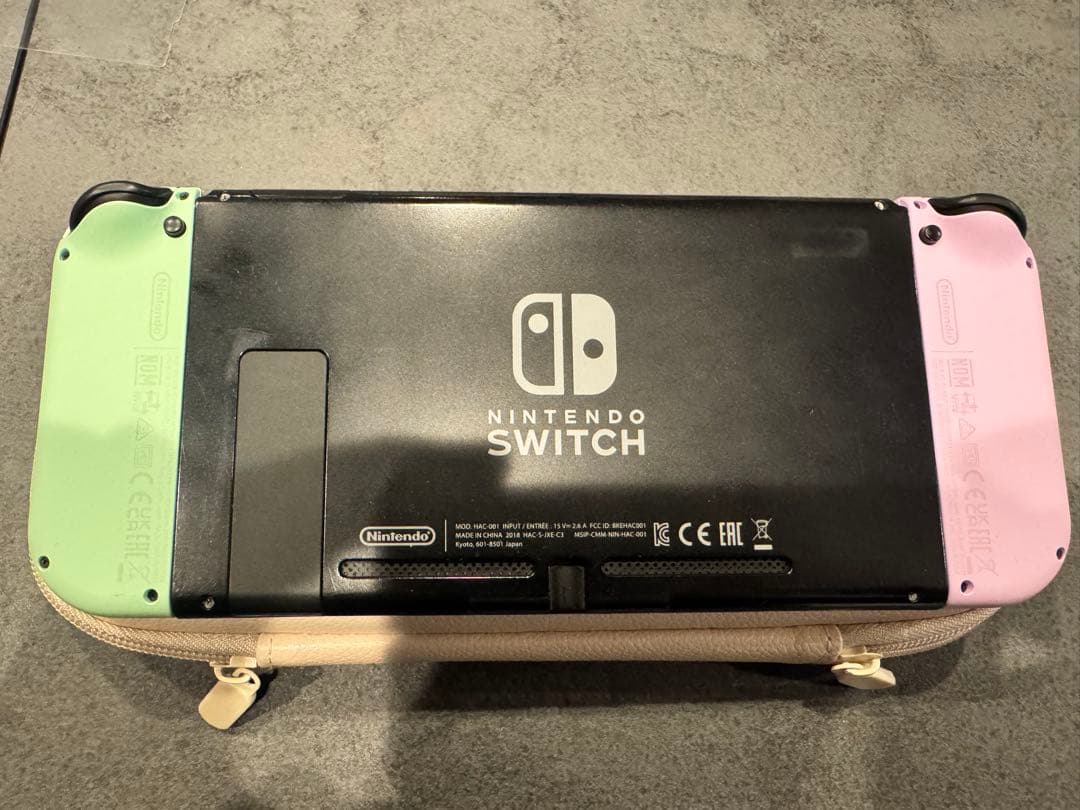Nintendo Switch パステルパープル/ パステルグリーン　※箱無し