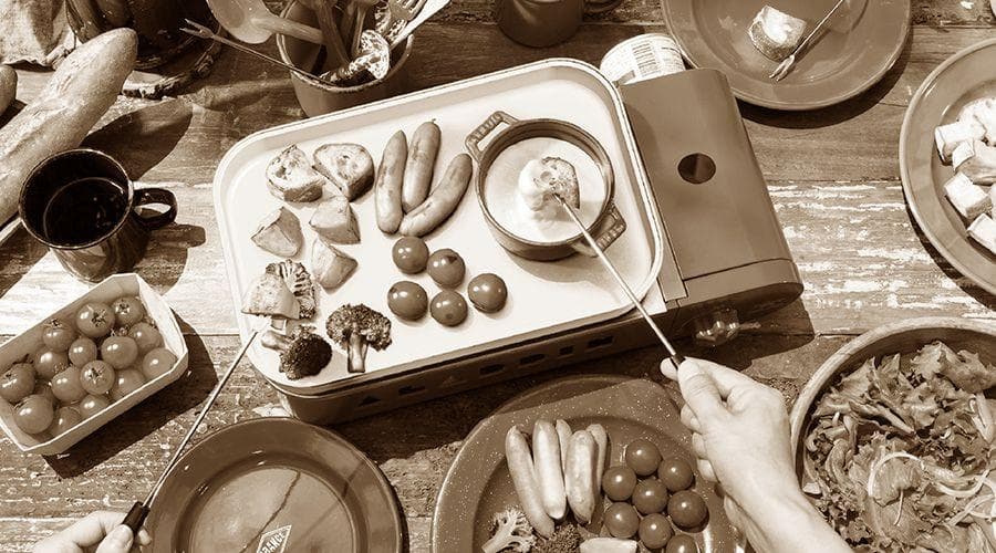 新品 アラジン SAG-RS21B ポータブル ガス ホットプレート 黄 ②