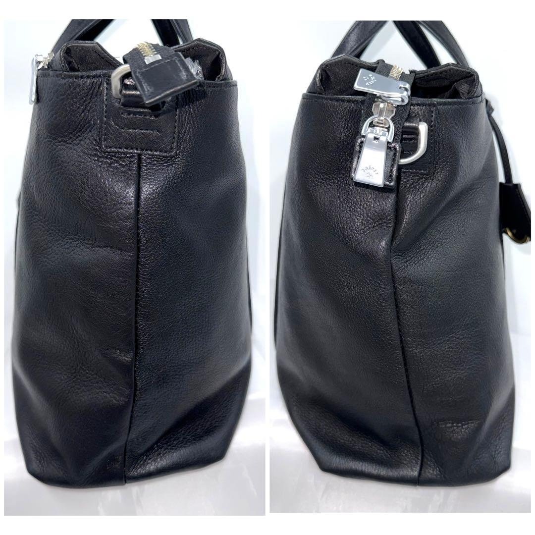 yoshi ✨美品✨ aniary アニアリ 3層 A4可 レザー ブリー