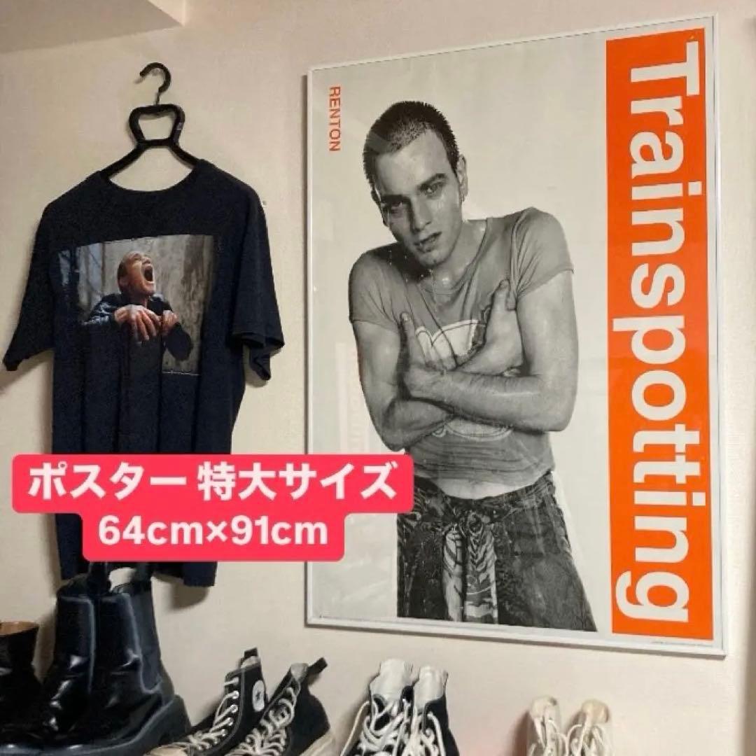 trainspotting ポスター　ヴィンテージ　映画　額付き　イギリス製