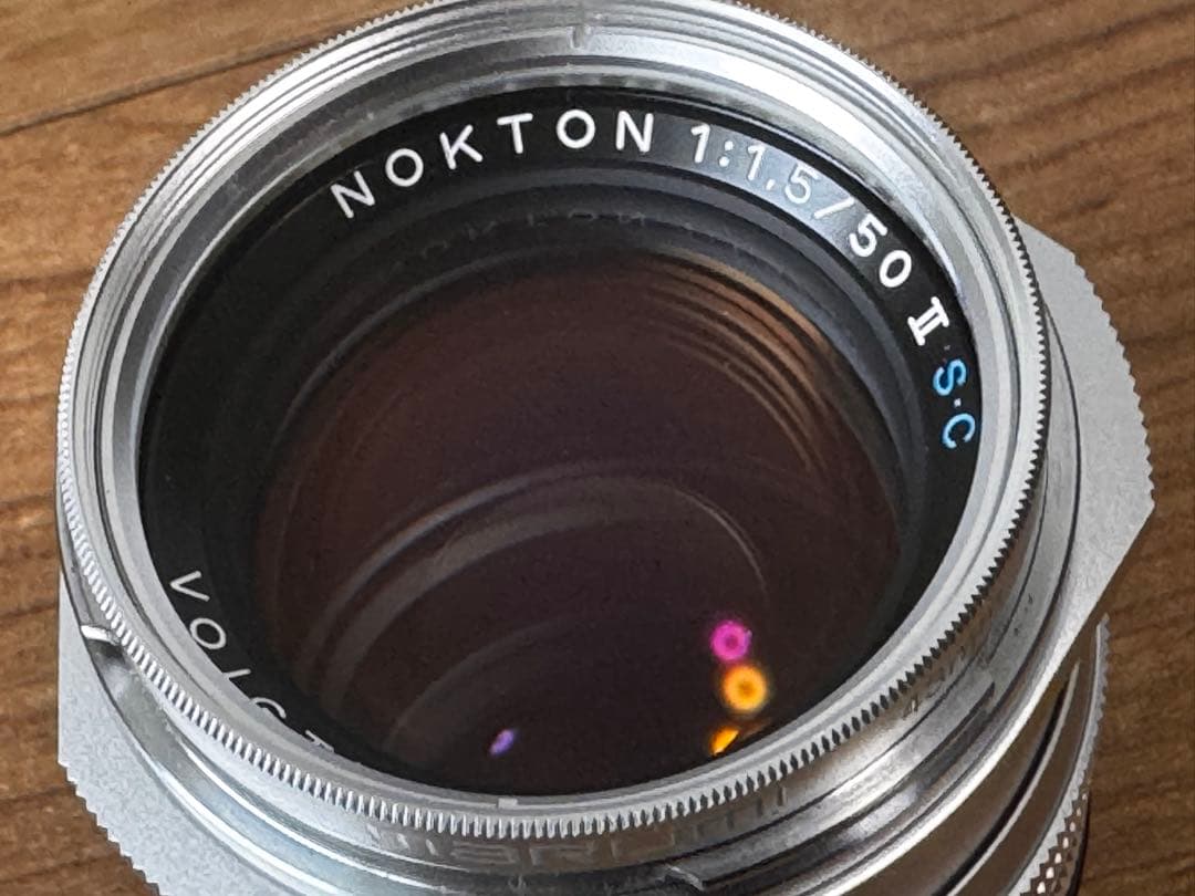 【稀少】Voigtlander Nokton 50mm f1.5 II +おまけ