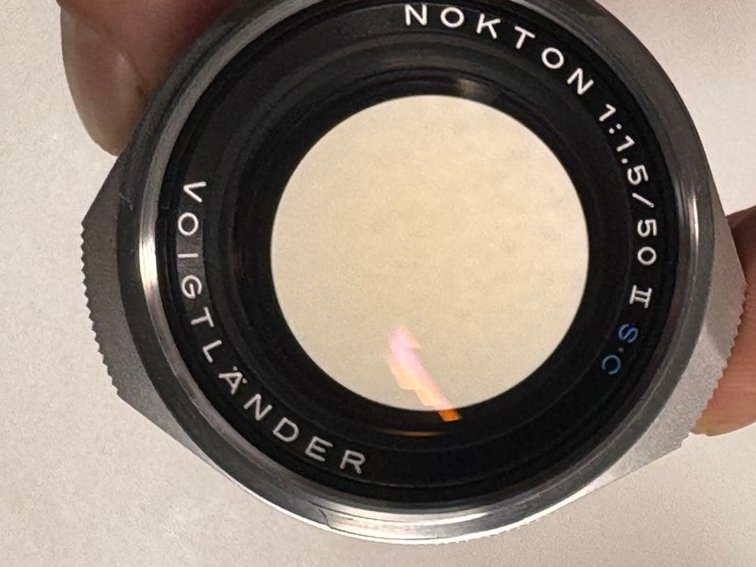 【稀少】Voigtlander Nokton 50mm f1.5 II +おまけ
