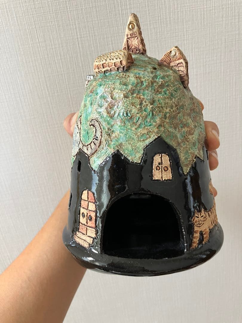 陶器　香炉　山本淳平