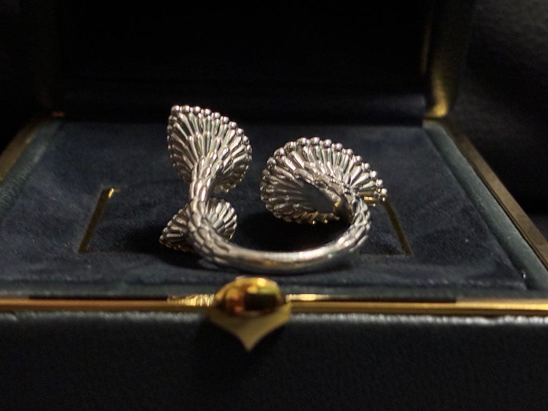 ブシュロン　セルパンボエム　アクアプレーズ　リング　#52