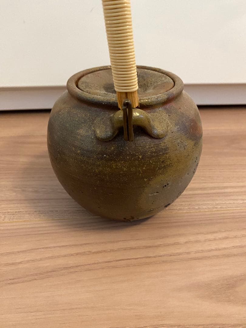 備前焼　急須、湯呑みセット