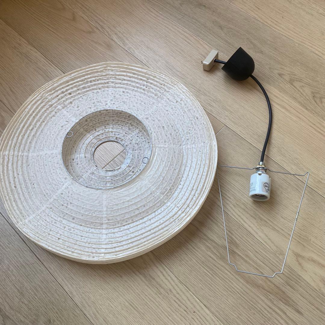 白雨 林工芸 ペンダントランプ 和風照明 和モダン 1灯　和室 リビング　和紙