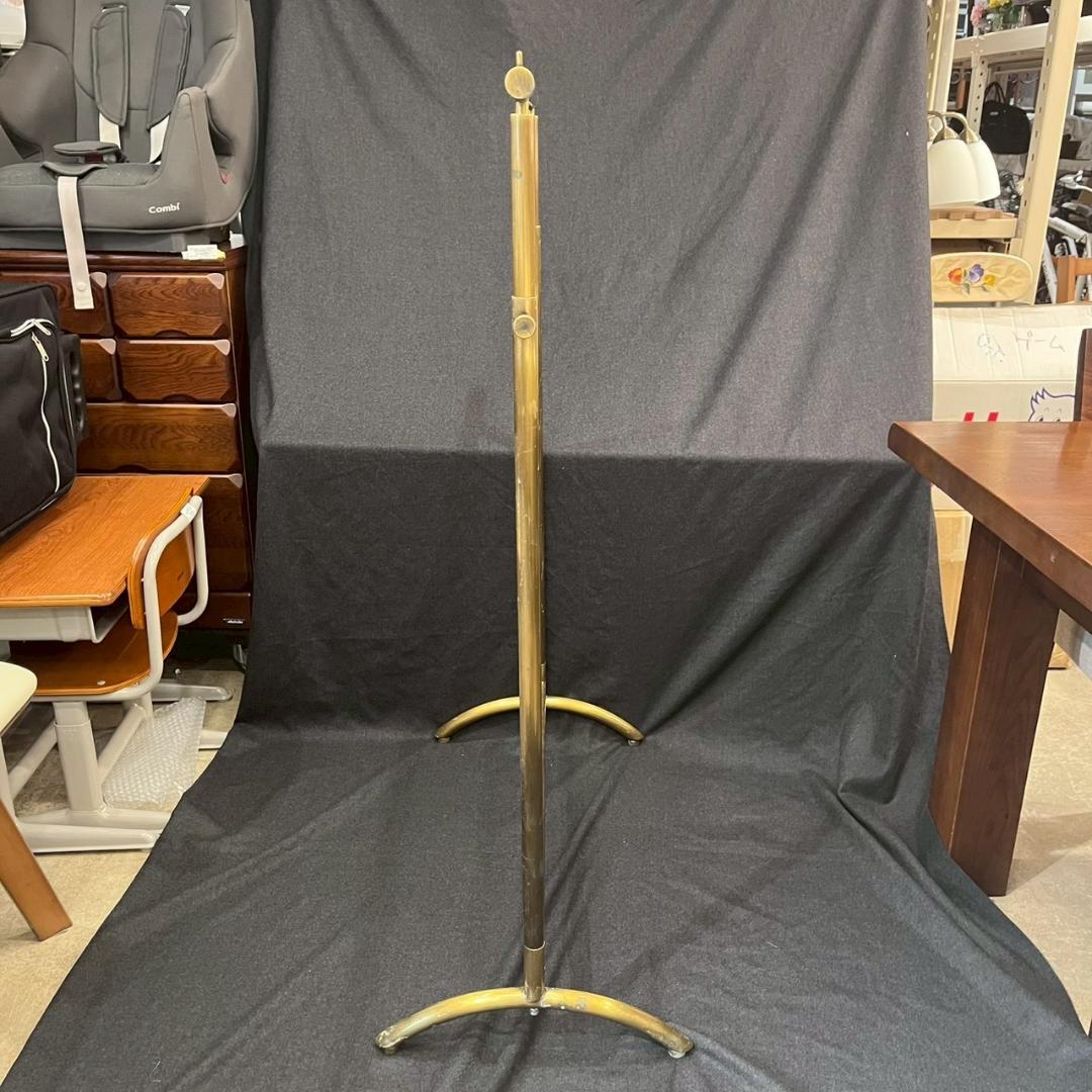 【定価98000円】 ハンガーラック アンティーク ゴールド 店舗什器
