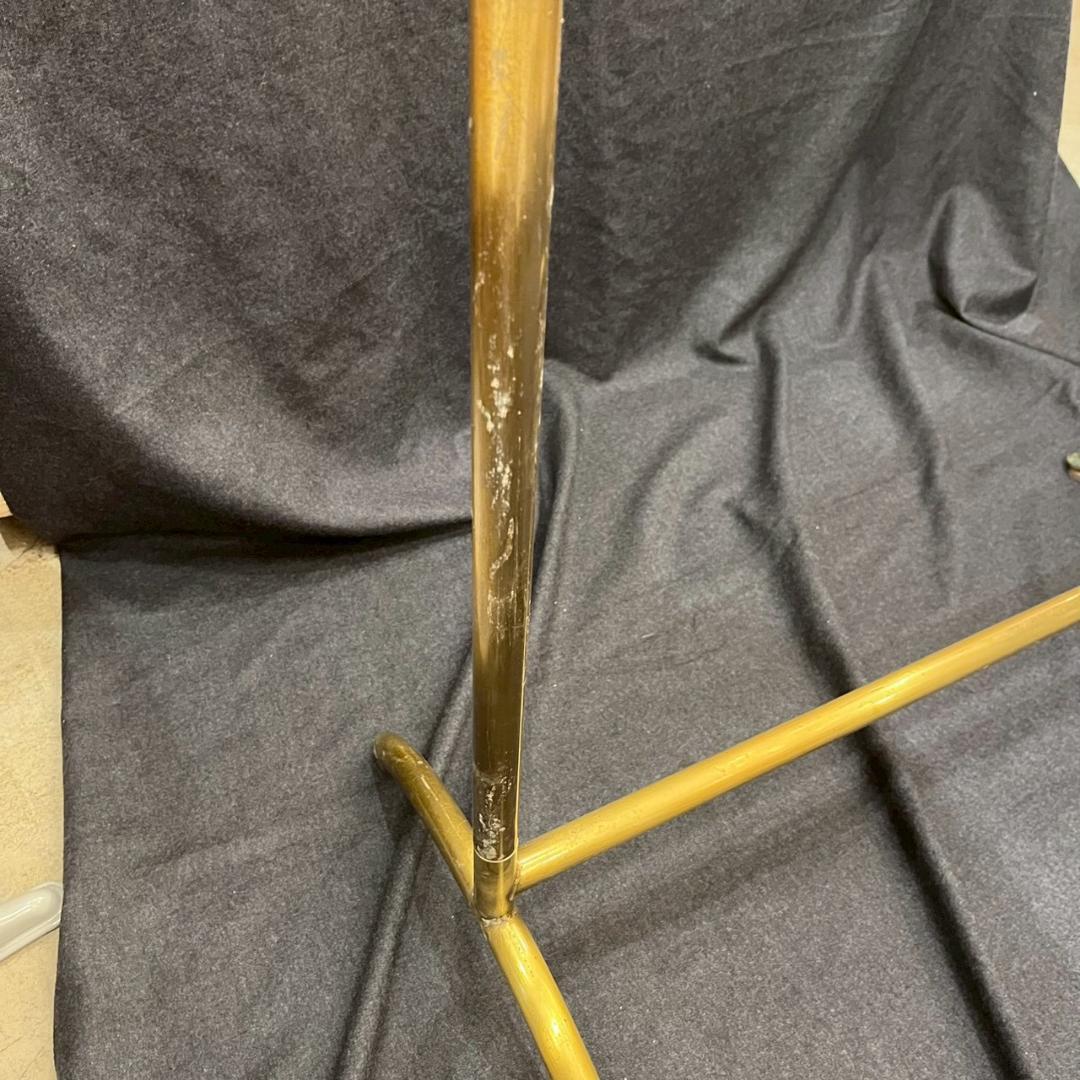 【定価98000円】 ハンガーラック アンティーク ゴールド 店舗什器