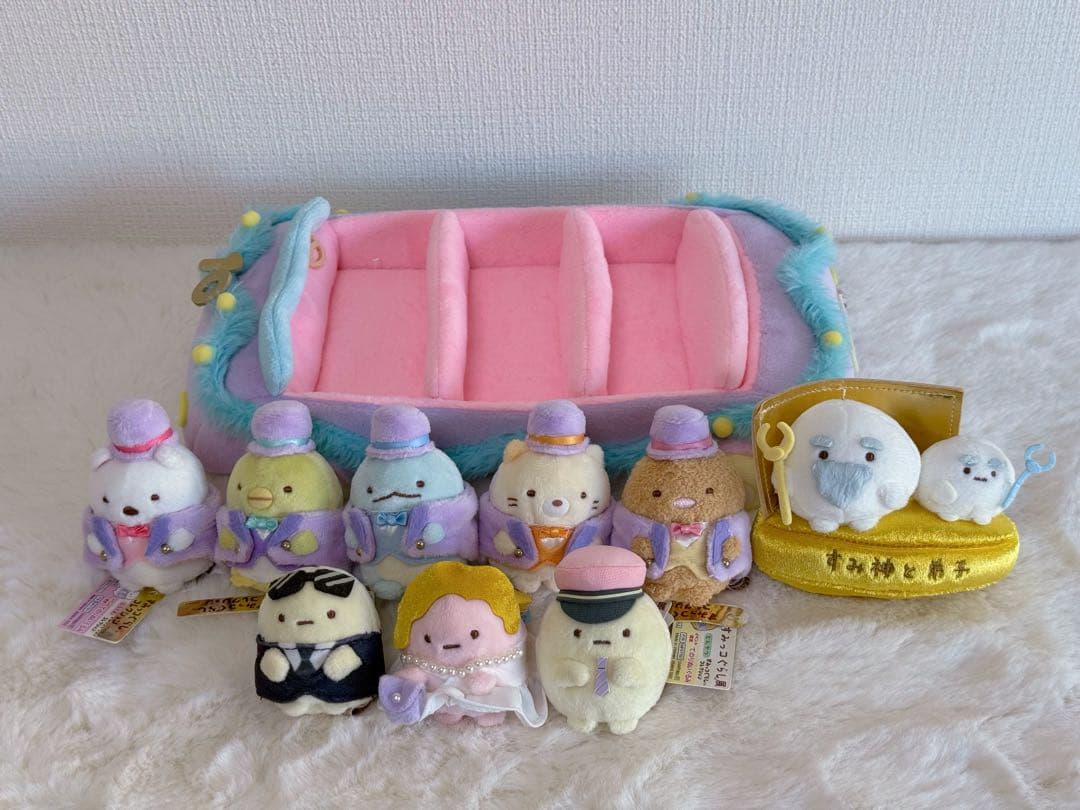 すみっコぐらし 10周年 すみっコ表彰式 てのりぬいぐるみ シーンぬいぐるみ