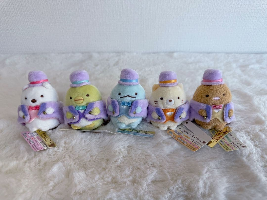 すみっコぐらし 10周年 すみっコ表彰式 てのりぬいぐるみ シーンぬいぐるみ