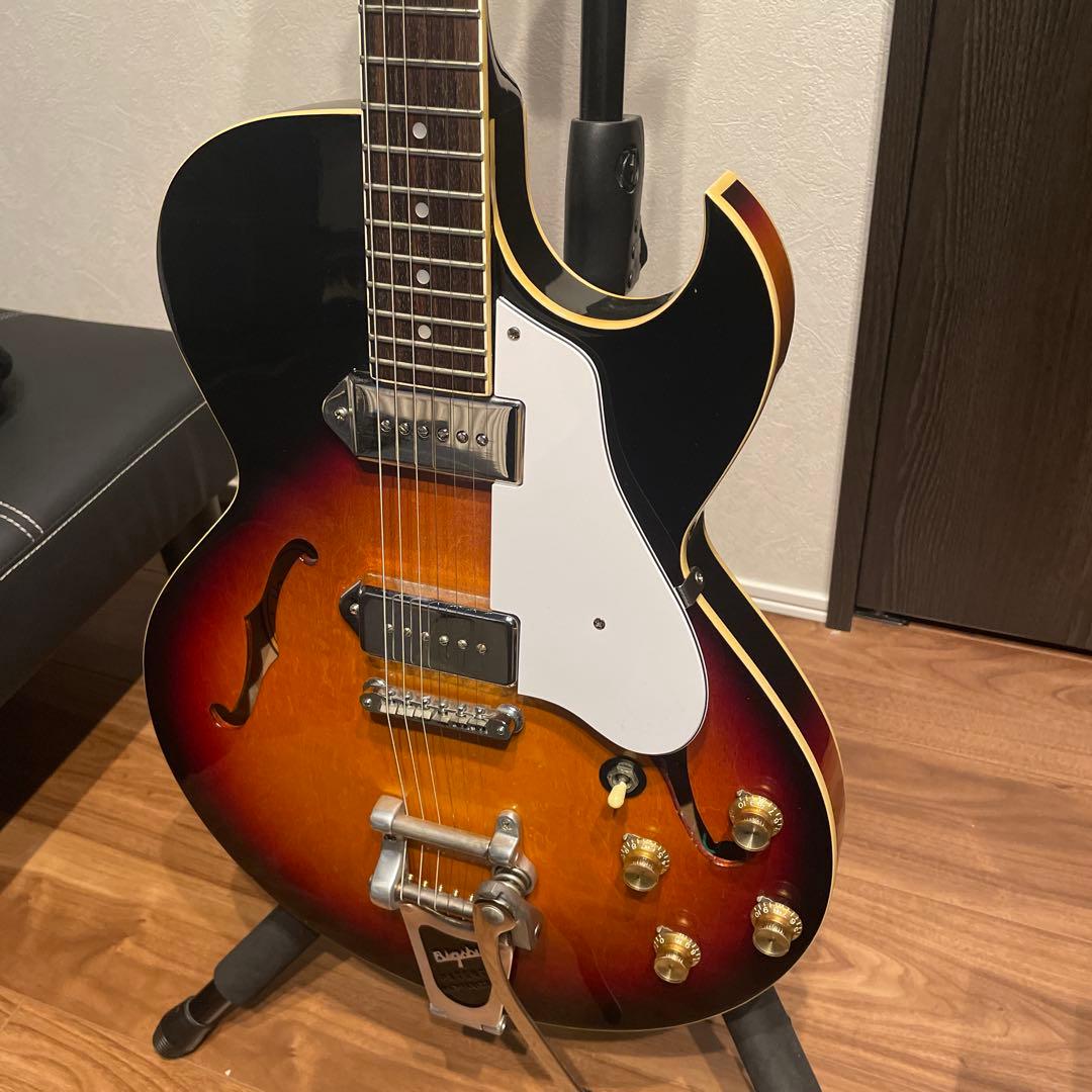 [生産完了品　bigsby b7付] エピフォン　ソレント　ピアレス90年代復刻