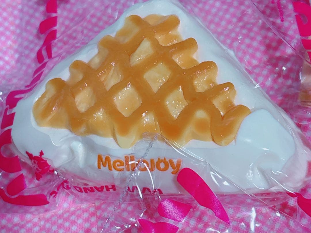 Mellojoyとろんスクイーズメロジョイ ワッフル まるさんかくしかくスクエア
