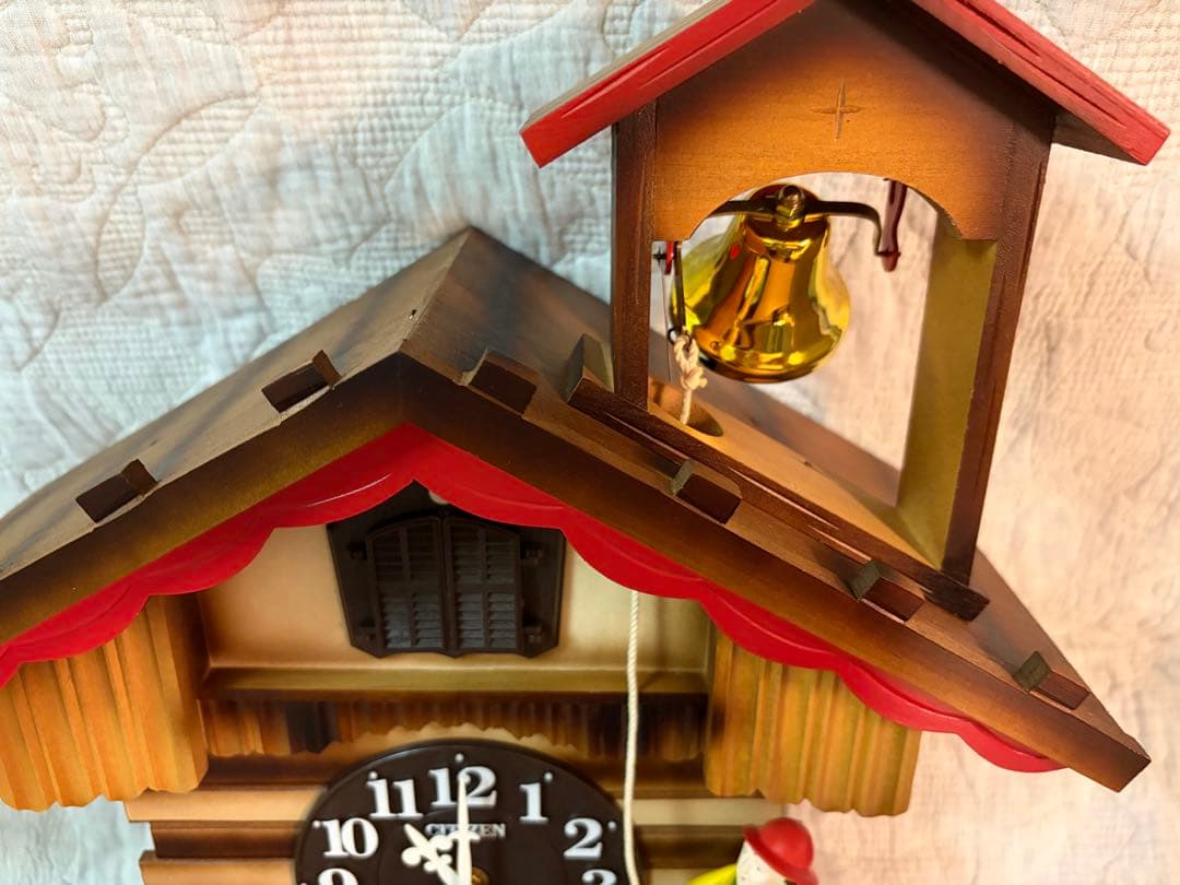 シチズン　鳩時計　メルヘンハウス　クオーツポッポ鳩時計　POPPO