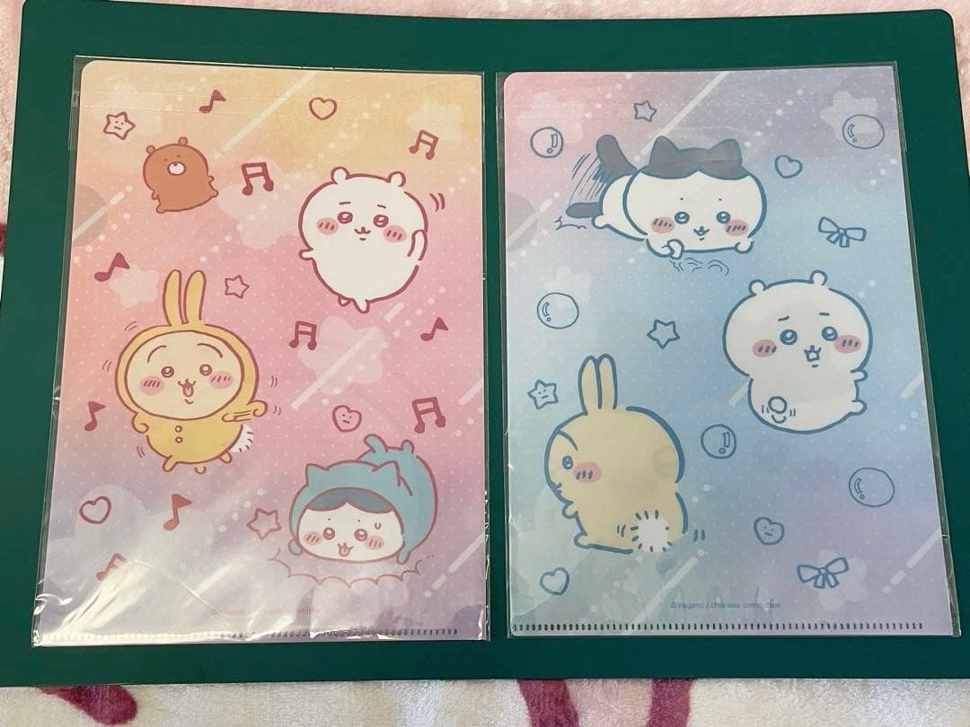 ちいかわ　るんるんお菓子ファイルパック　コンプセット