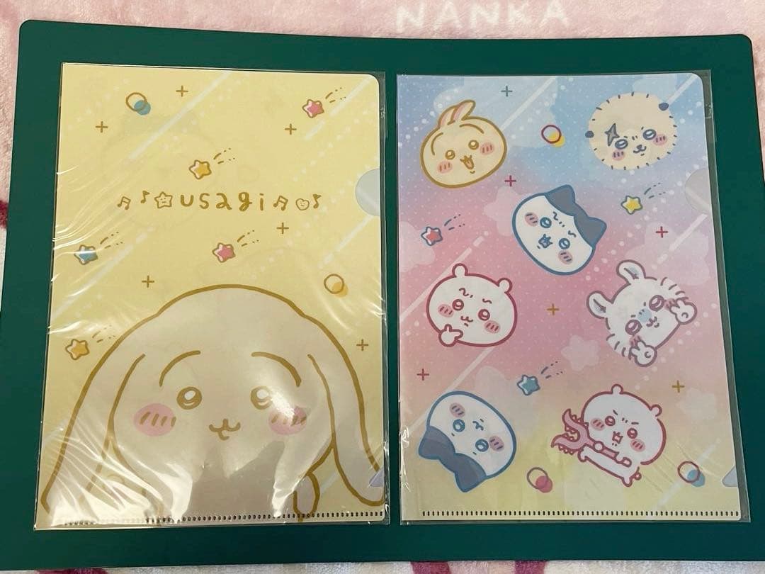 ちいかわ　るんるんお菓子ファイルパック　コンプセット