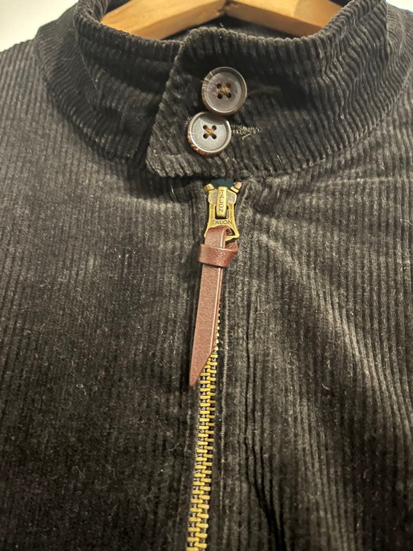 Polo ラルフローレン　ブラウン　コーデュロイ スイングトップ　ジャケット