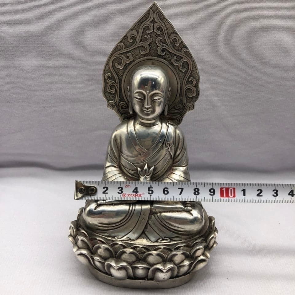 地蔵王菩薩像 銅仏像 工芸品置物