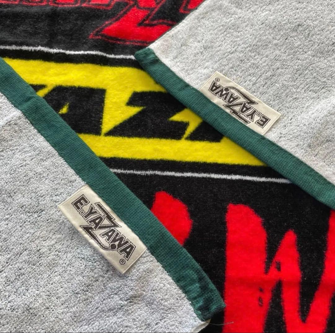 矢沢永吉/91sスリーロゴ/モスグリーン/左右にタグレア物/未使用品/当時物