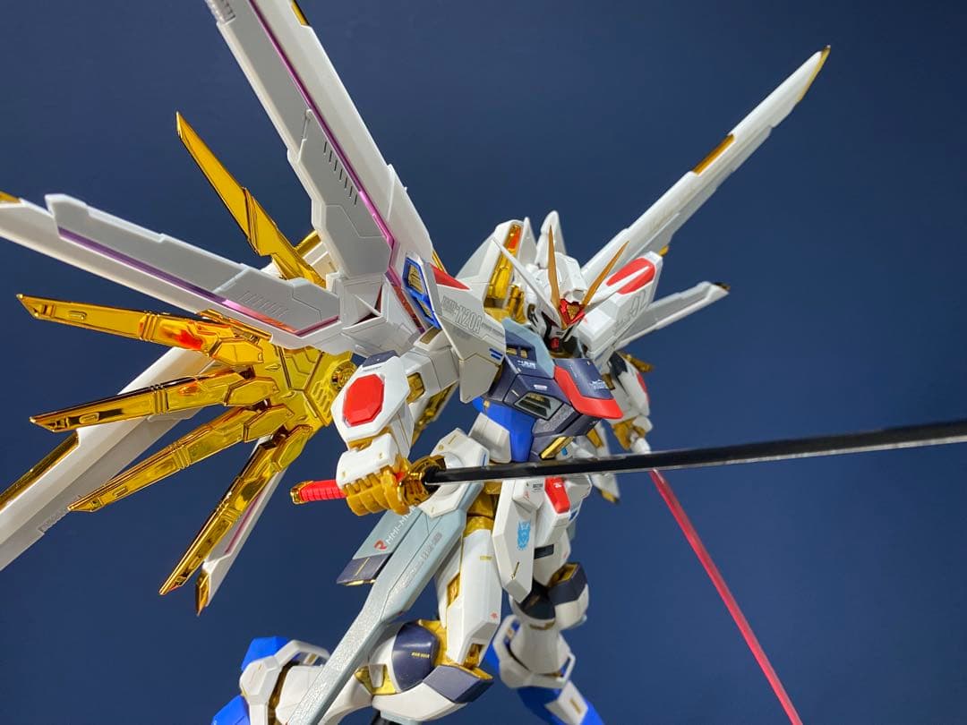 MG ストライクフリーダムガンダム、弍式風、マイティーストライク換装セット完成品
