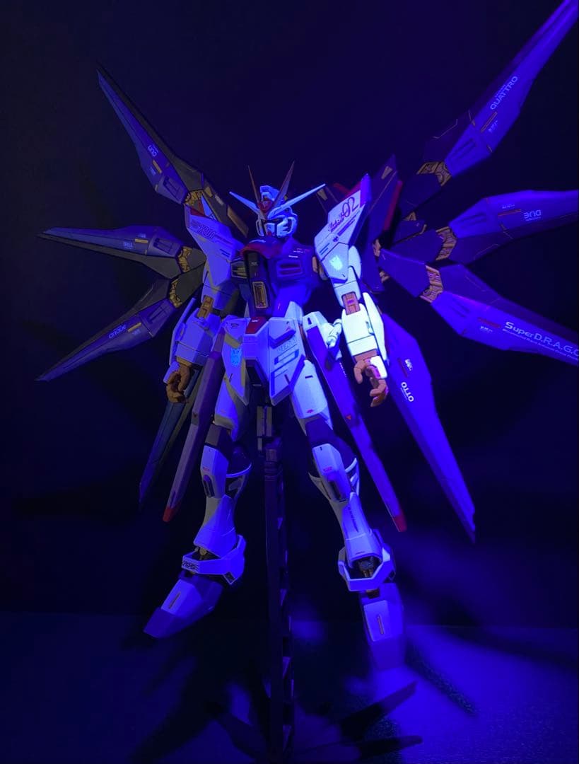 MG ストライクフリーダムガンダム、弍式風、マイティーストライク換装セット完成品