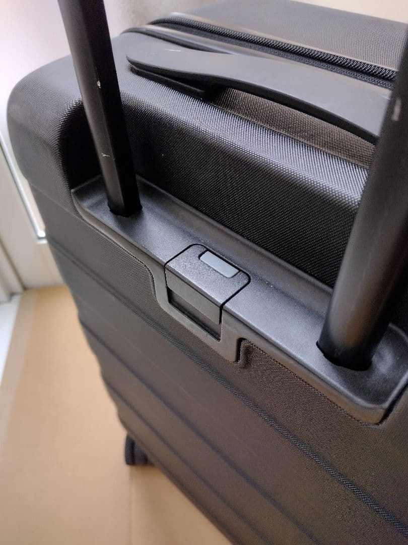 無印良品 キャリーケース36Ｌブラック 車輪ストッパー付 良品 機内持ち込み