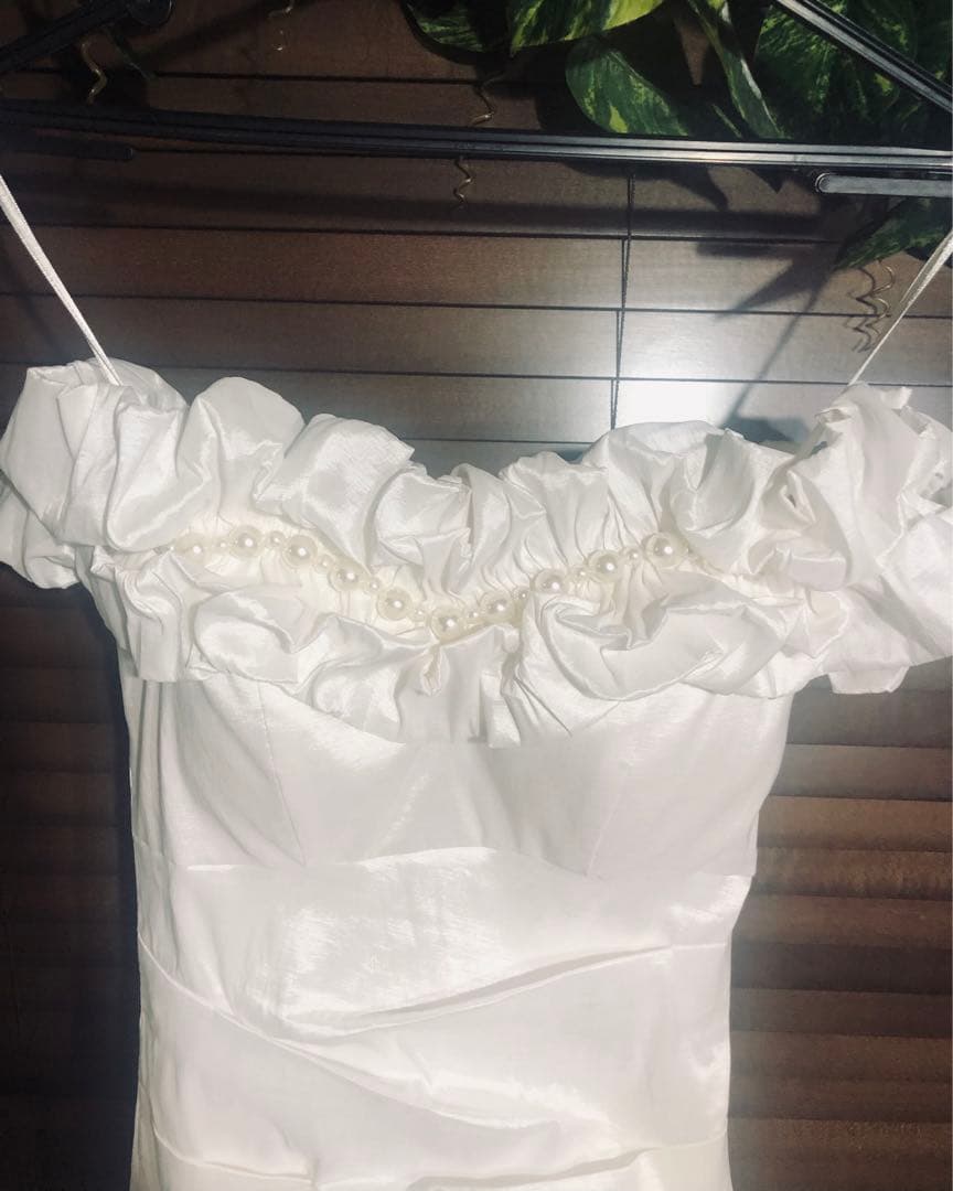 [美品]sugar/オフショル/ロングドレス