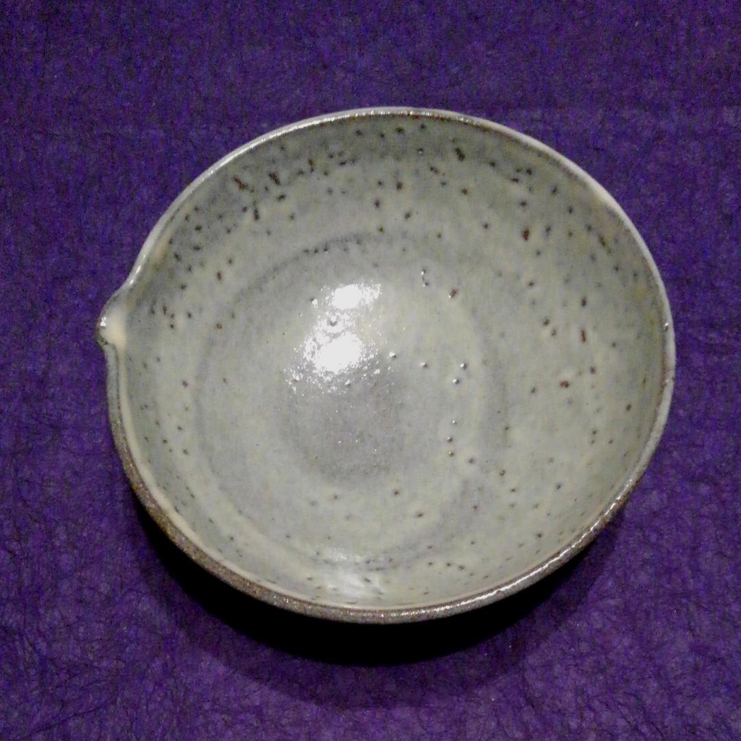 信楽焼　もみ灰釉片口中鉢五客揃