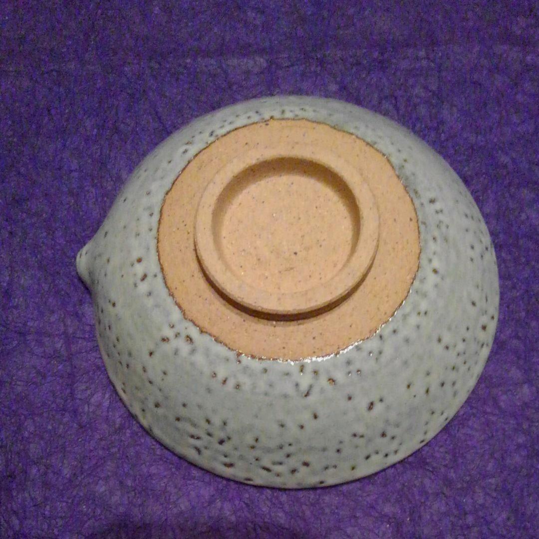 信楽焼　もみ灰釉片口中鉢五客揃