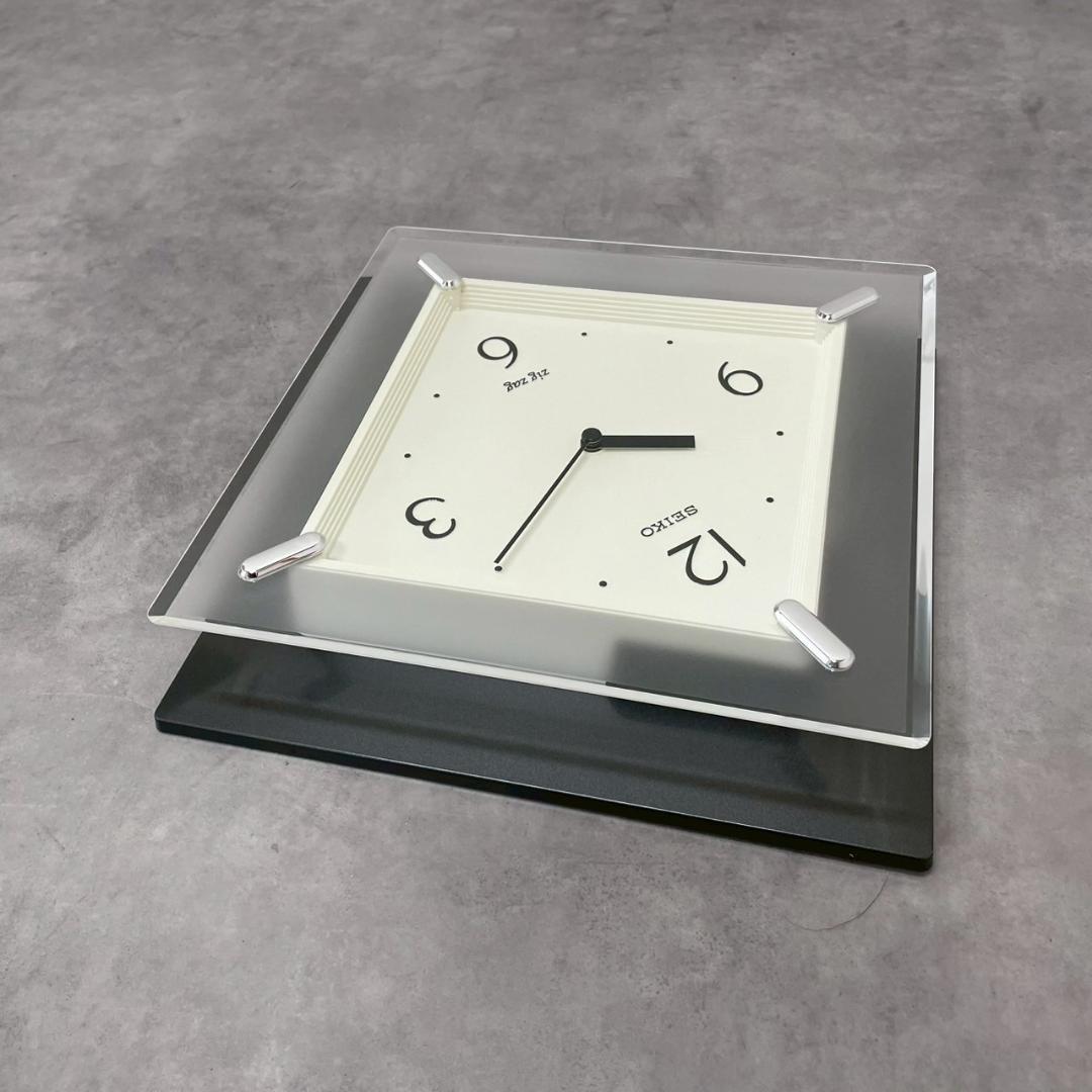未使用 SEIKO ウォールクロック 壁掛け時計 ポストモダン ヴィンテージ