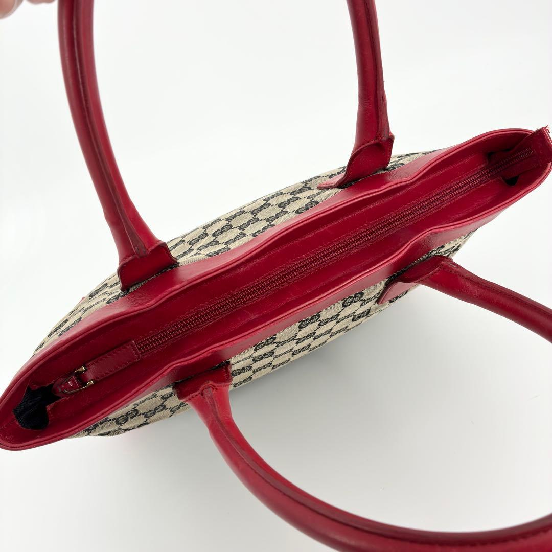 美品　GUCCI　グッチ　GGキャンバス　トートバッグ　ワンショルダー