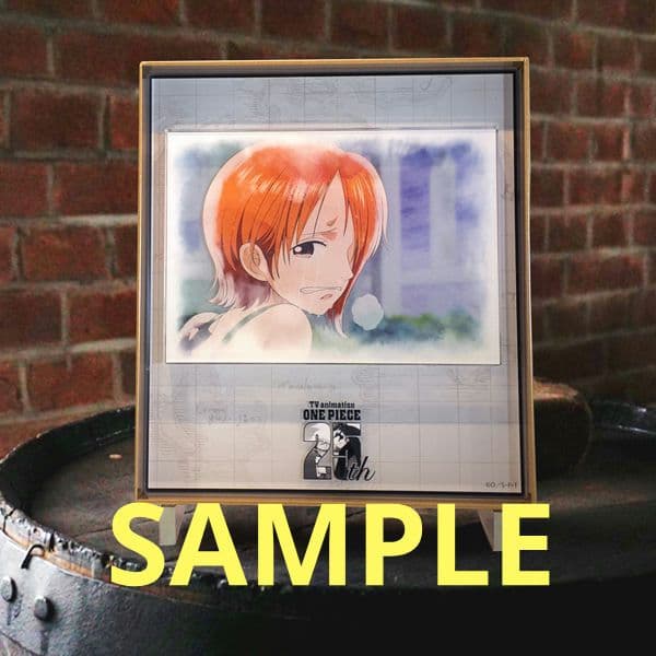 ワンピース　25周年　プレミアムアクリルアートフレーム　ナミ