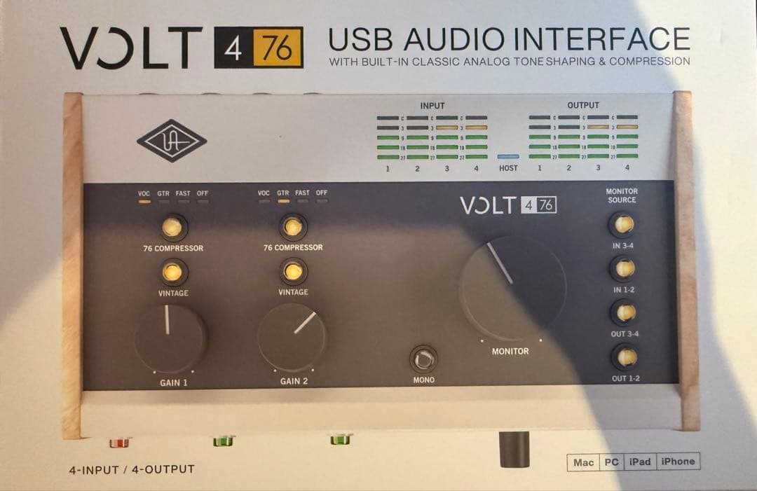 VOLT 476 USBオーディオインターフェイス #VOLT476