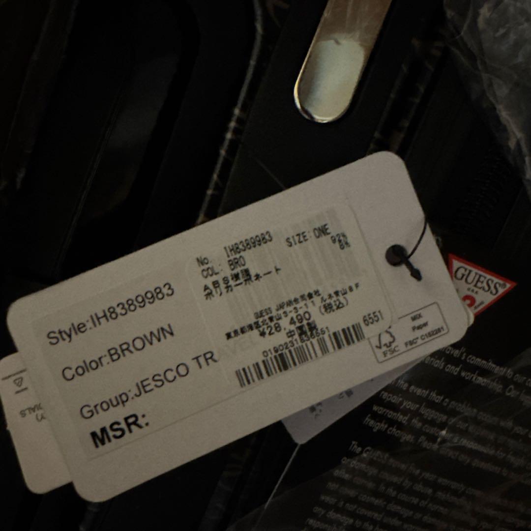 GUESS ゲス JESCO 8-WHEEL 18 IN スーツケース 25L