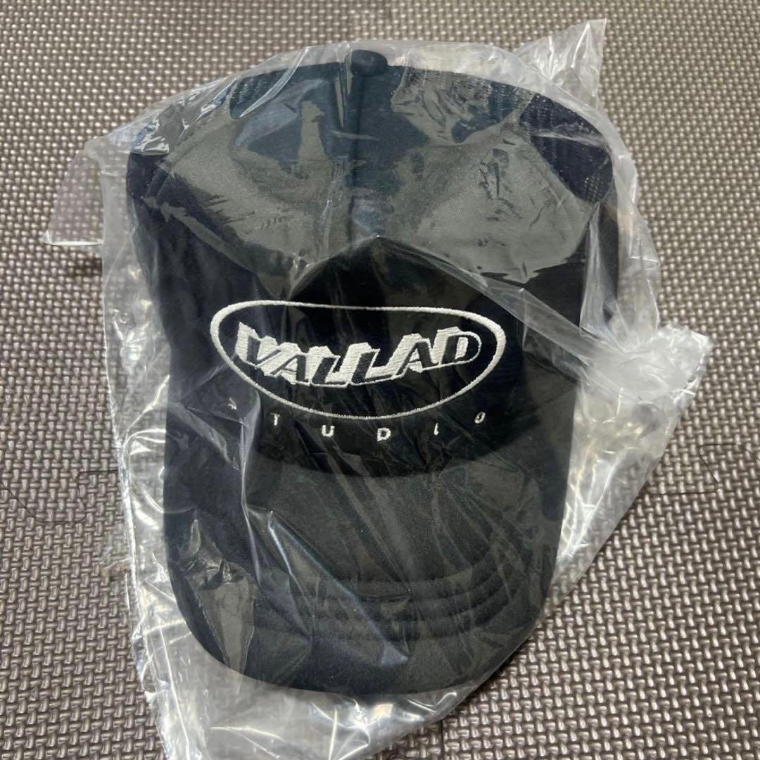Vallad studio VALLAD LOGO MESH CAP BLK　黒