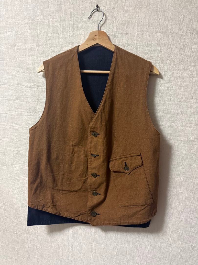 バズリクソンズ×ジャンキースペシャル別注リバーシブルミリタリーベスト　サイズ38