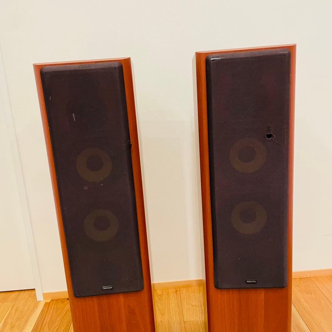 ① DENON トールボーイスピーカー システム SC-T555SA