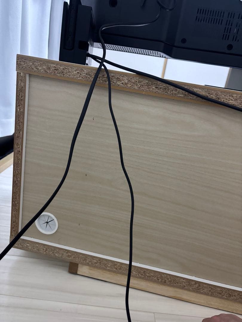 ホワイト テレビ台 引き出し付き