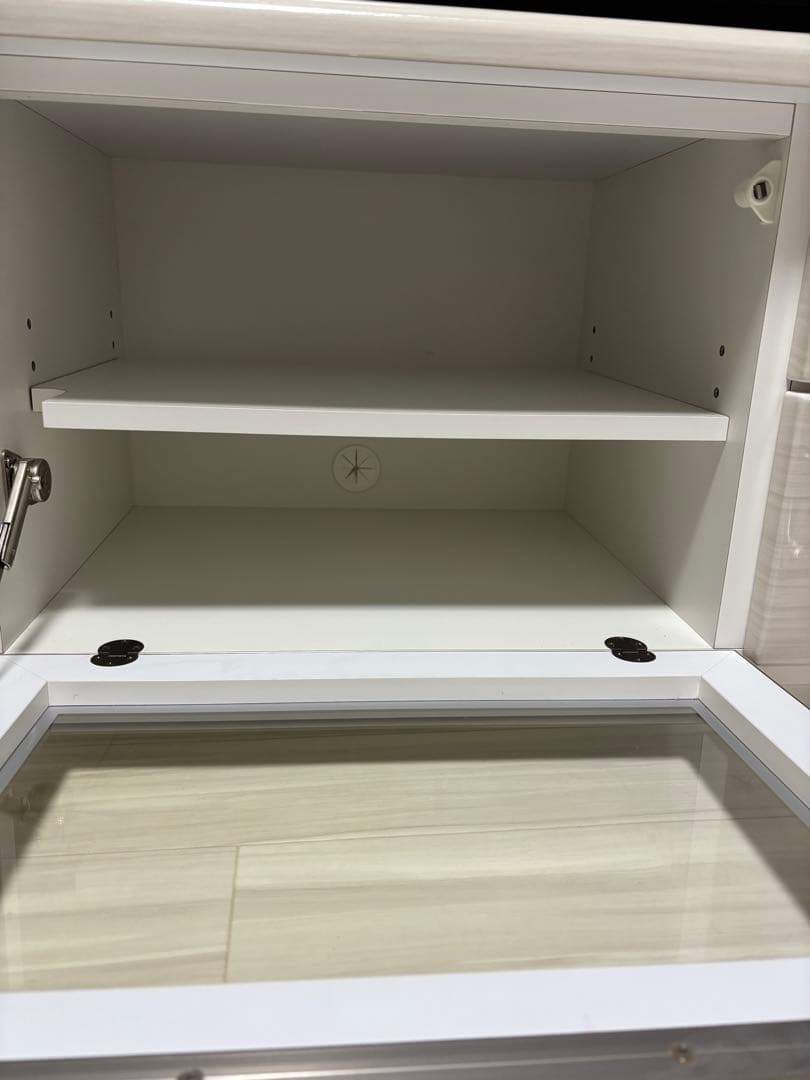 ホワイト テレビ台 引き出し付き