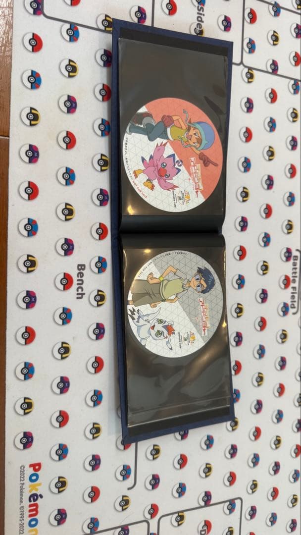 お台場メモリアル追加　デジモンアドベンチャー　非売品　色紙クリアファイルポスカ