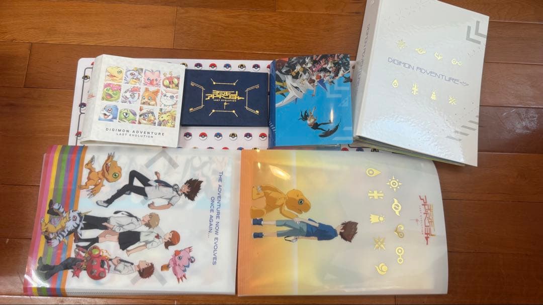 お台場メモリアル追加　デジモンアドベンチャー　非売品　色紙クリアファイルポスカ