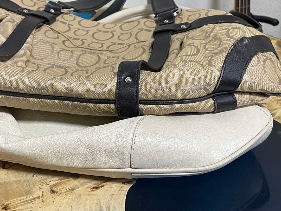 フェラガモ ハンドバッグ 2点セット ガンチーニ